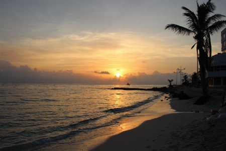 Atardecer sea sunset sky Photo