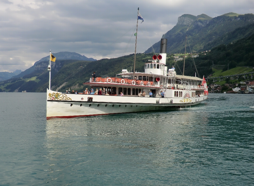 See schweizerisch boot segel