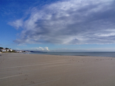 Clouds sky sea landscape Photo