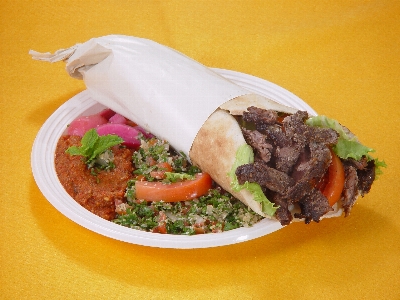 Foto Shawarma
 burrito daging sapi
 makanan