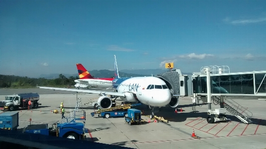 Airplane airport aviation airbus Photo