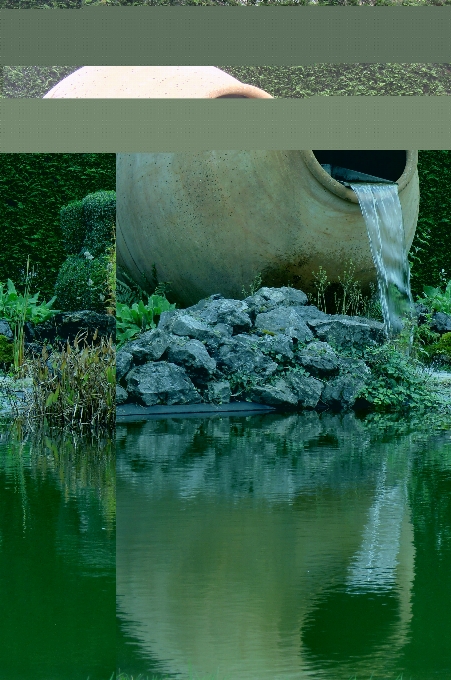 Park garden water belgium