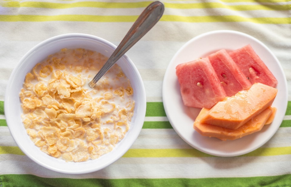 Makanan vegetarian
 sarapan piring