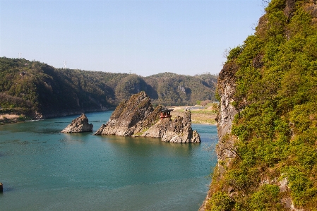 Nature island river coast Photo