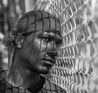 Faces portrait muslim guy Photo