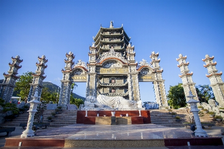 Pagoda vietnamese art hue city Photo