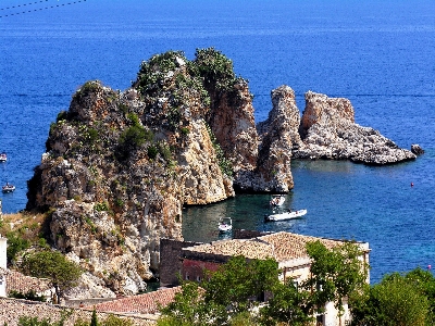 シチリア島
 イタリア 海岸 海 写真