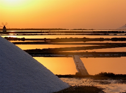 Foto Sicilia
 atardecer cielo horizonte