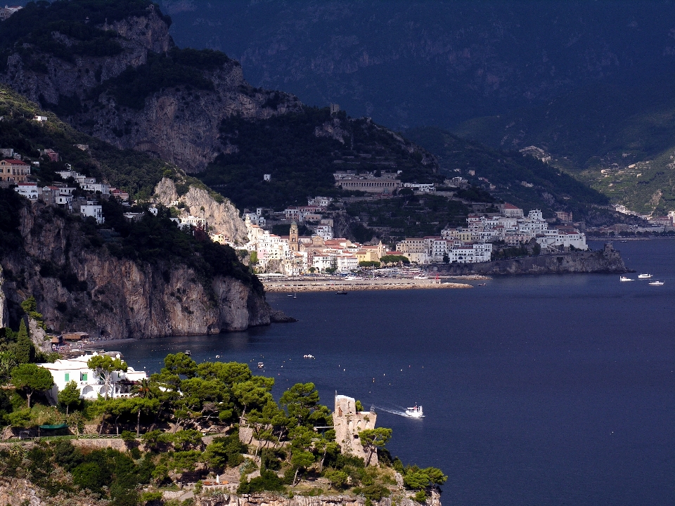 Italia mare costa cielo