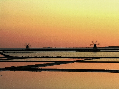 Sicilya
 deniz yaz gün batımı Fotoğraf