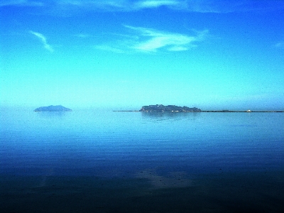 Island sicily sea horizon Photo