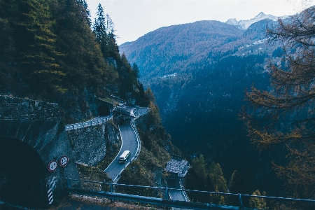 自然 山 秋 冬 写真