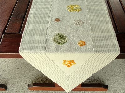 Table tablecloth textile material Photo