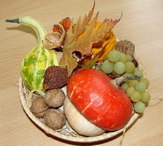 Herbst natürliche lebensmittel
 frucht gemüse Foto