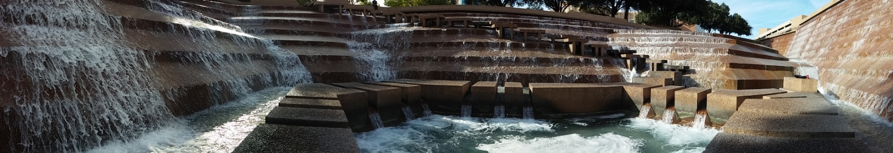 Fort worth water garden landmark Photo