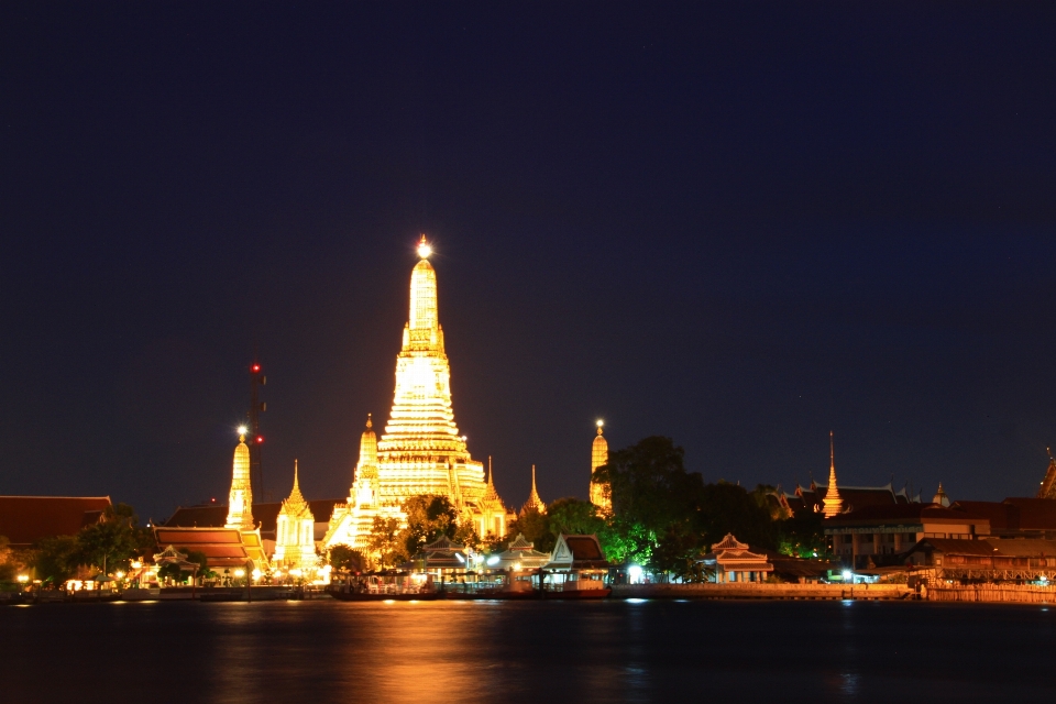 Tayland dönüm noktası gökyüzü gece