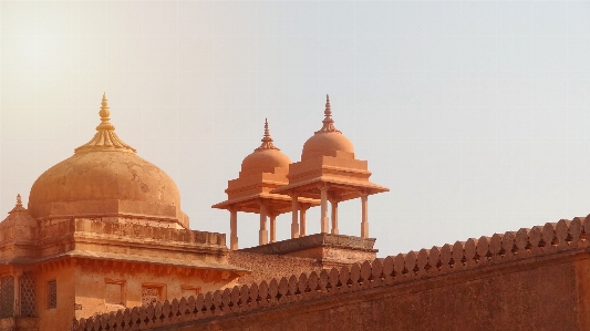 Amber palace historic site dome sky Photo