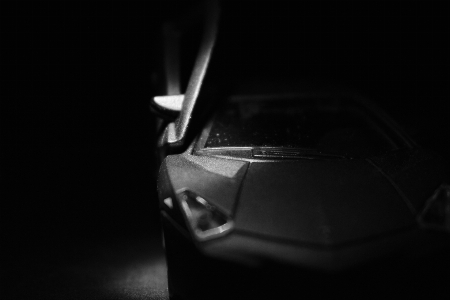 Foto Lambo
 brinquedo bw
 sutil
