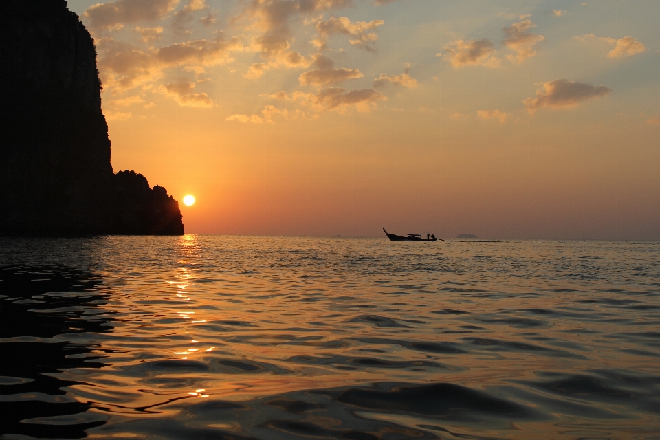 Thailande sea horizon sky