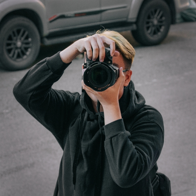 Beautiful portrait photographer boy