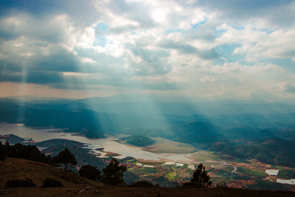 Beautiful landscape sky cloud