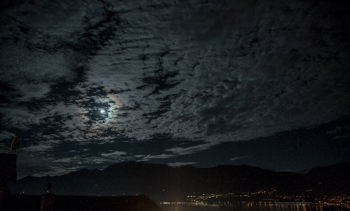 Clouds night sky Photo