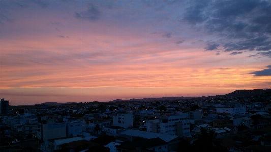 Photo Coucher de soleil ciel horizon aube