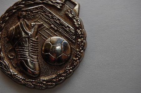 Football foot ball medal Photo