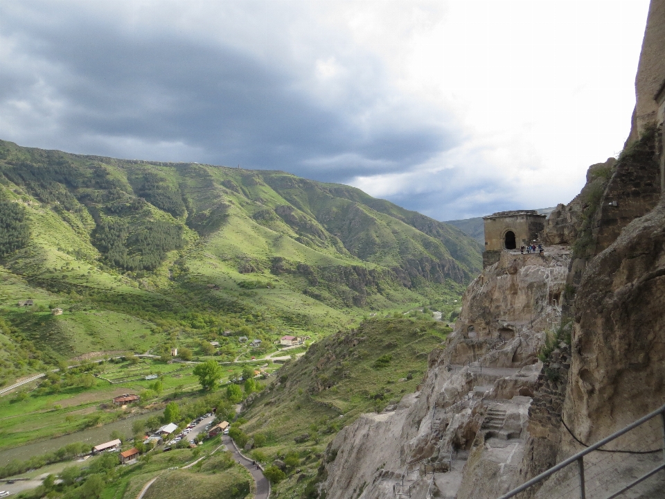 Georgia caucasus mountains calm