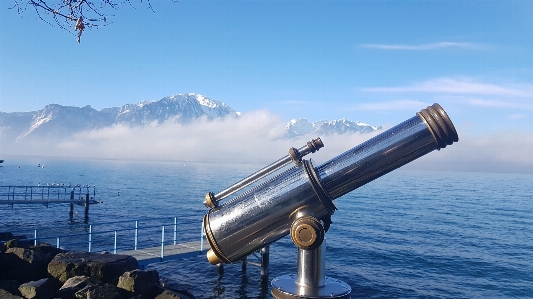 Geneva lake sea sky water Photo