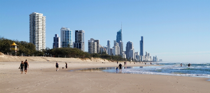 Landscape summer beach surf Photo