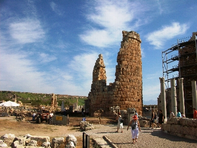 Pergamum historic site archaeological ancient history Photo