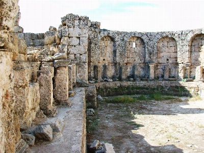 Pergamum turkey historic site ruins Photo