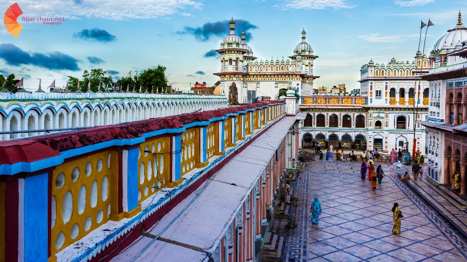 Nepal templo janaki
 janakpur
 turismo