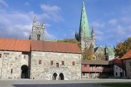 Church norway trondheim nidaros Photo