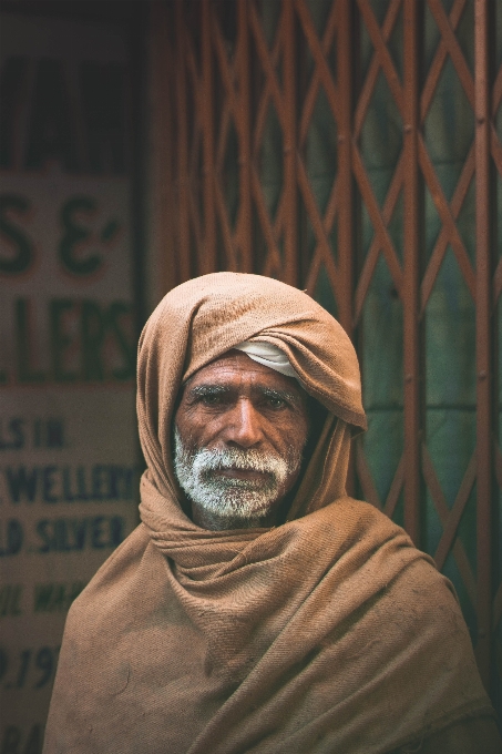 Older elder portrait street photography