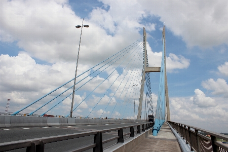 Flower bridge cable stayed fixed link Photo