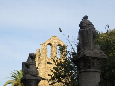 Architecture elements mediterranean roman Photo