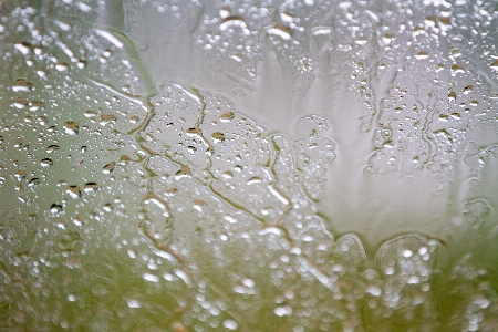 Glass water drops rain Photo