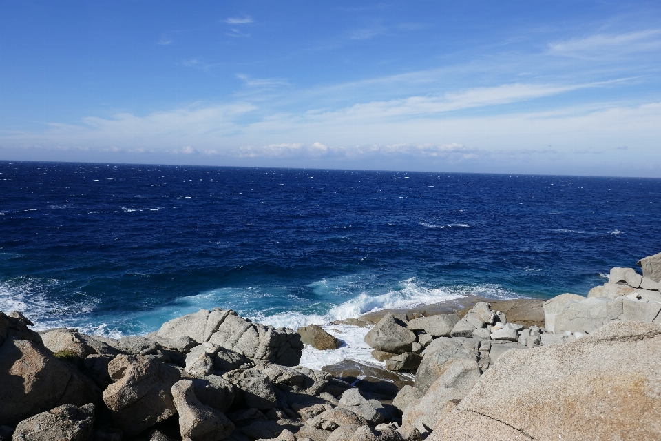 Voir océan île bleu
