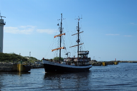 Sea tall ship sailing Photo