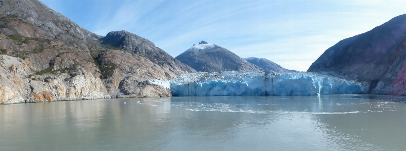 Alaska glacial lake glacier landform Photo