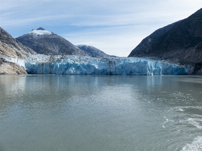 Alaska glacial lake glacier water Photo