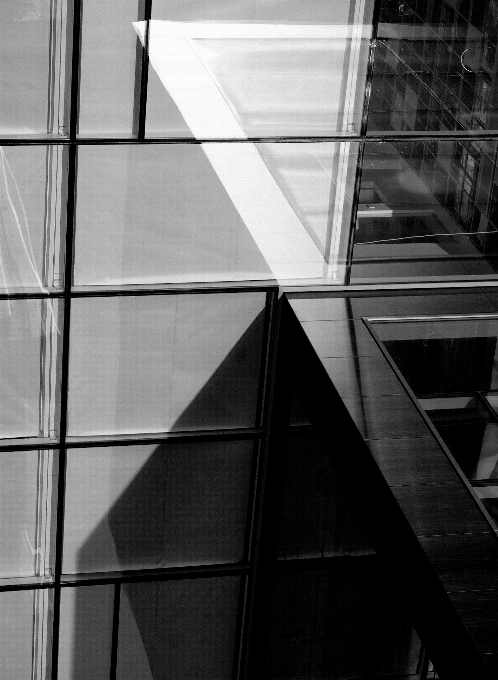 Reflection black and white monochrome photography