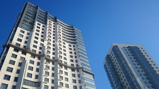 Sky building condominium metropolitan area Photo