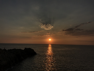 Ocean sea sunset mexico Photo