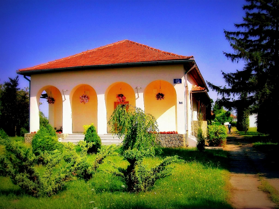 Tradicional lar casa arquitetura