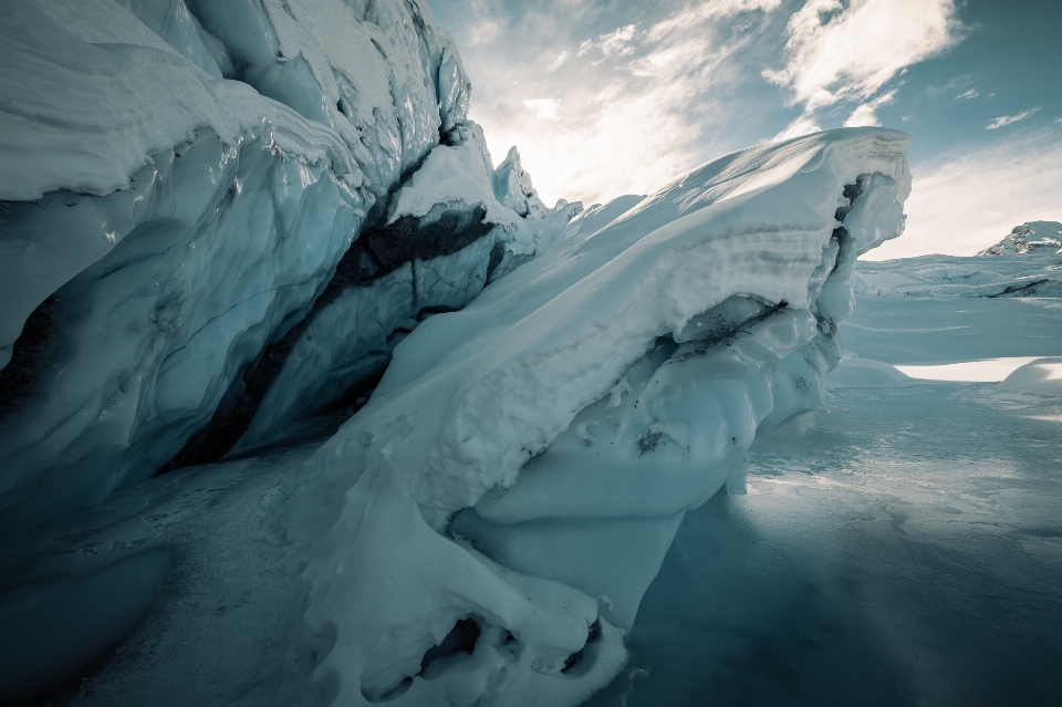 Alaska glacier matanuska ice