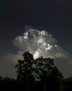 Black sky cloud nature Photo