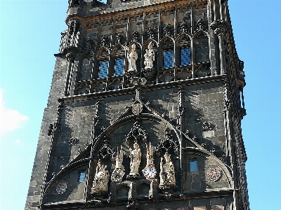 Prague castle sculpture old architecture Photo